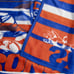 VTG San Marcos Denver Broncos NFL Stadium Blanket Lap Throw Ryltex 63x30 Orange