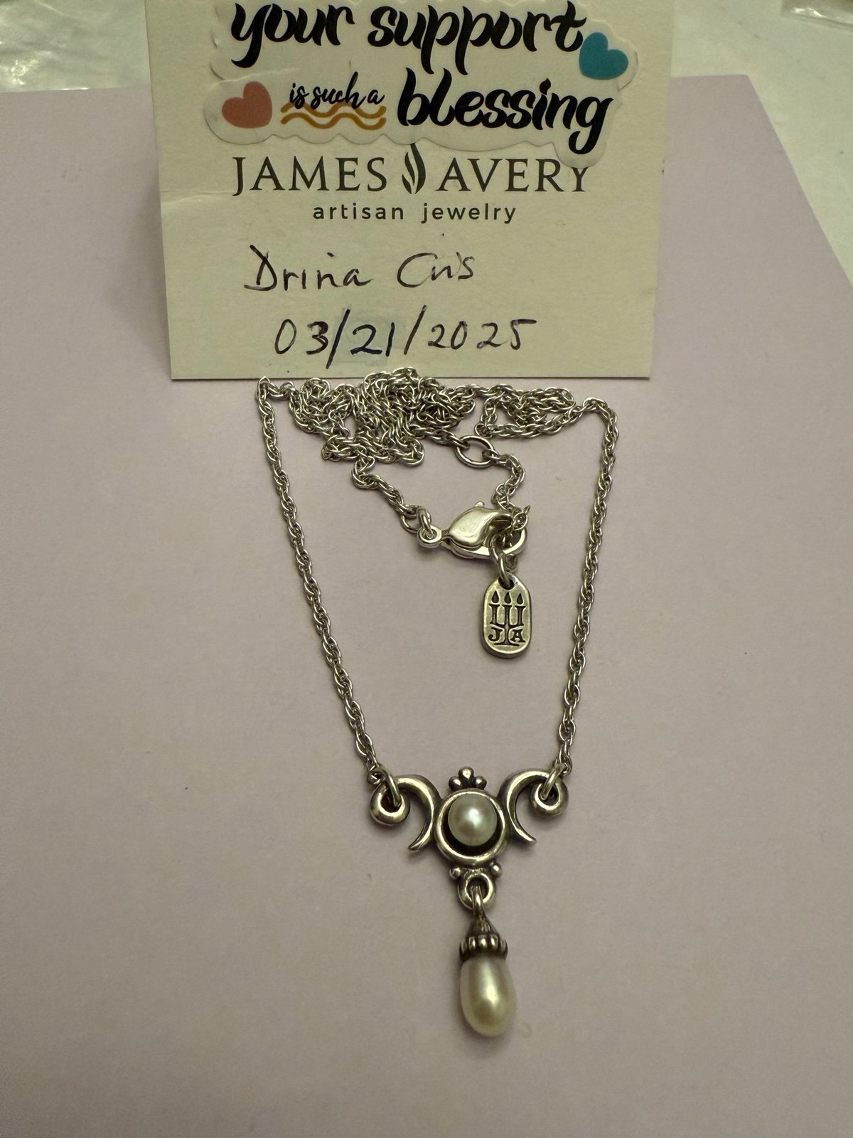 James Avery necklace