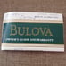 Bulova womens watch