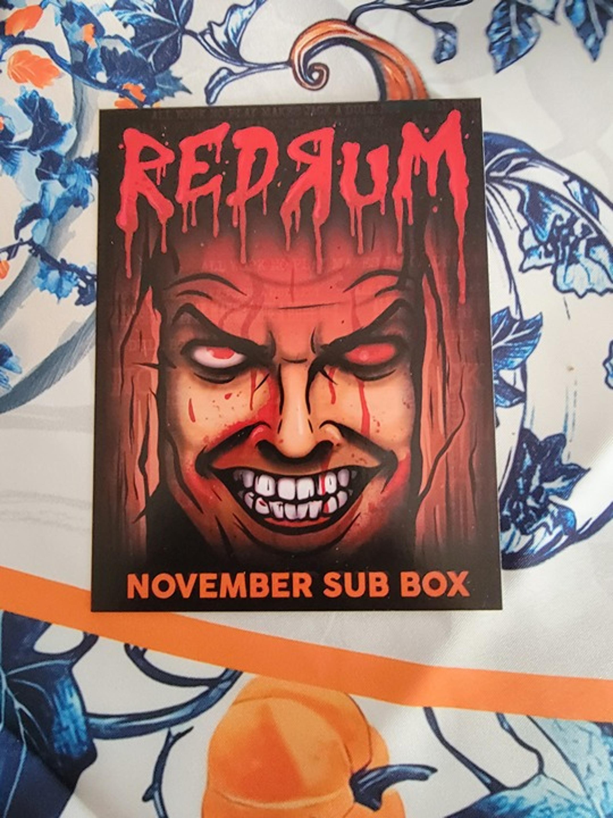 Twisted Allure November Sub Box Art Card