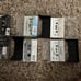 lot of cassettes