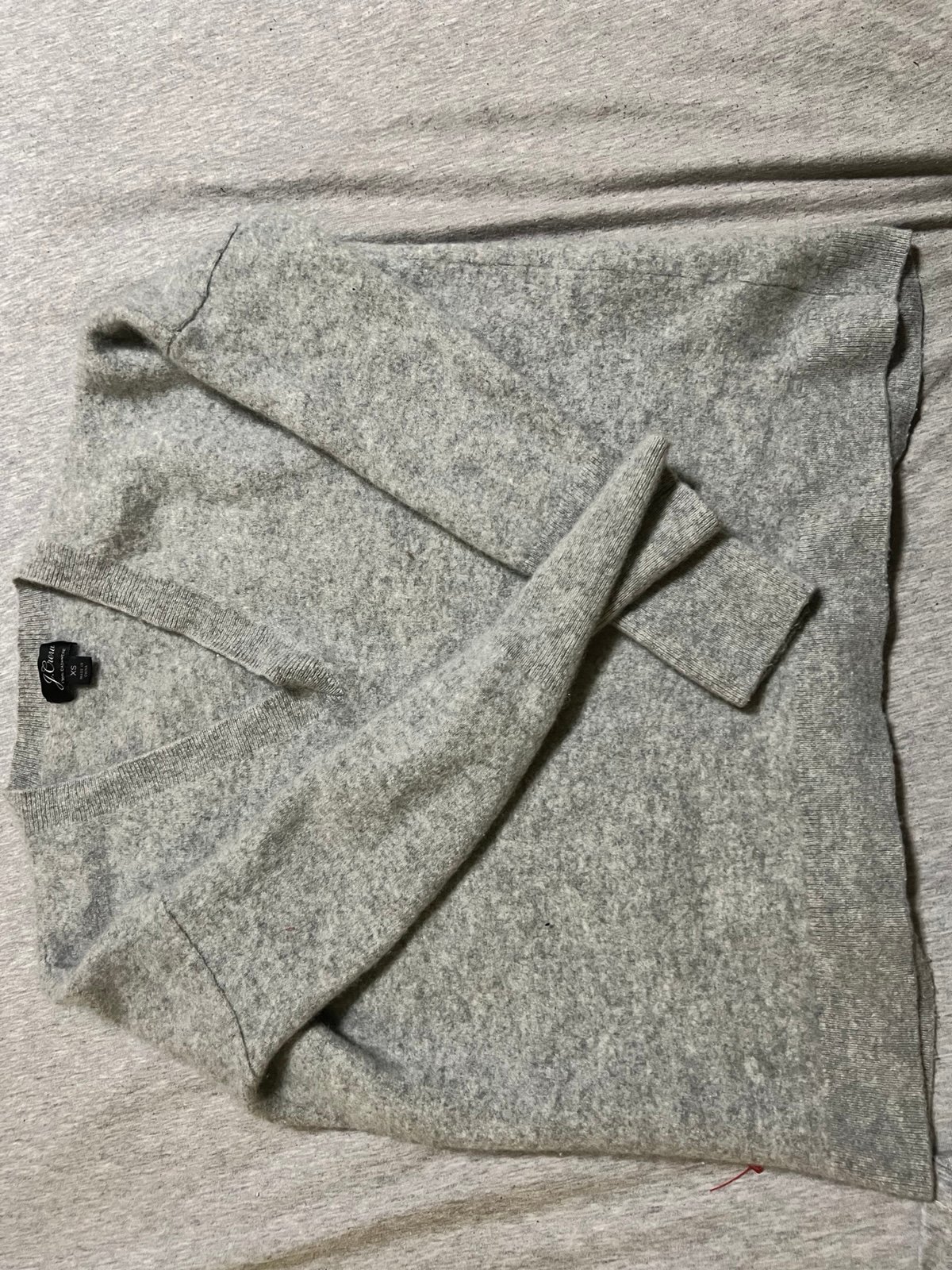 Cashmere V neck boyfriend Sweater