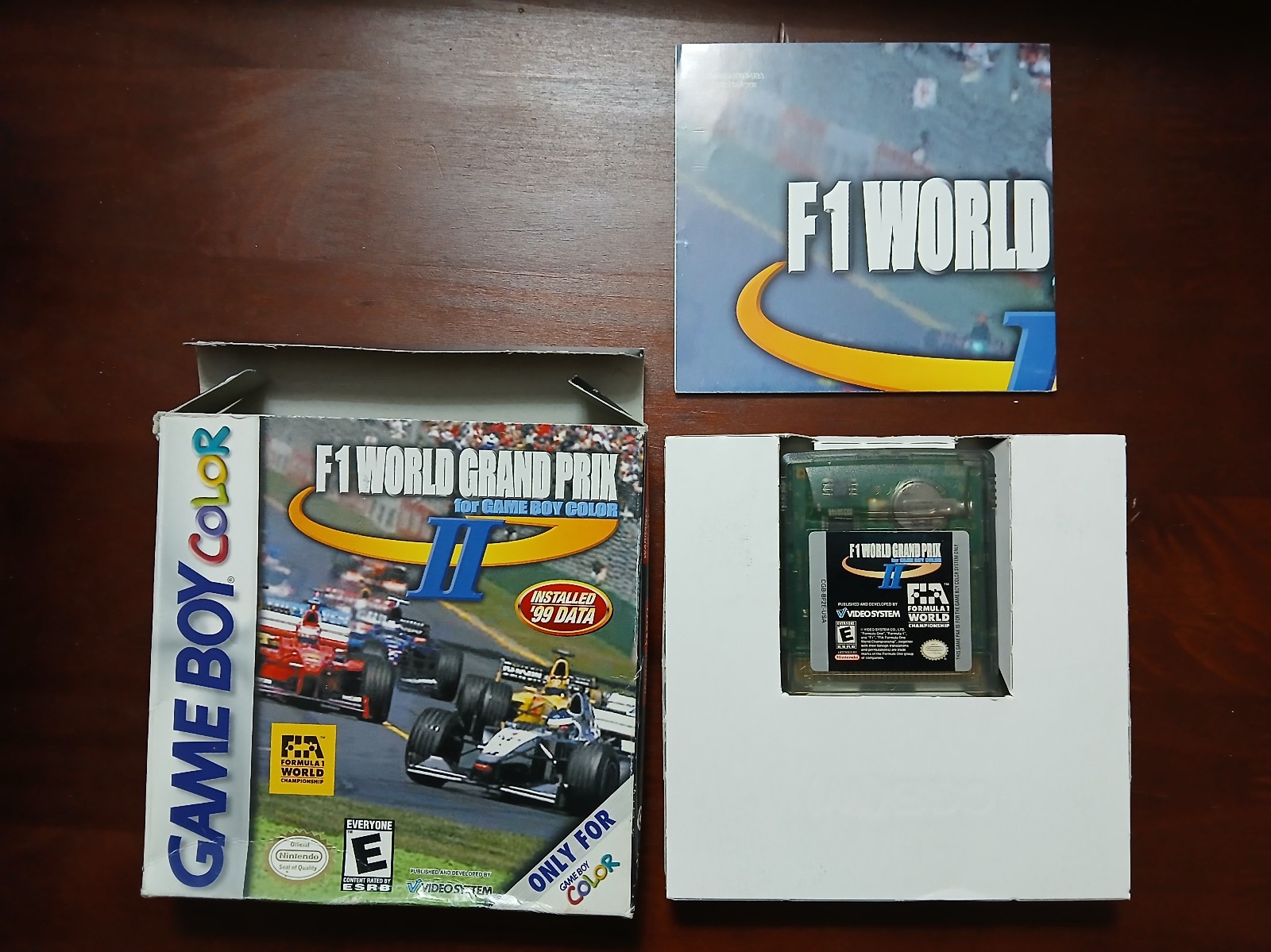F1 World Grand Prix II 2 (Nintendo GameBoy Color) - Game