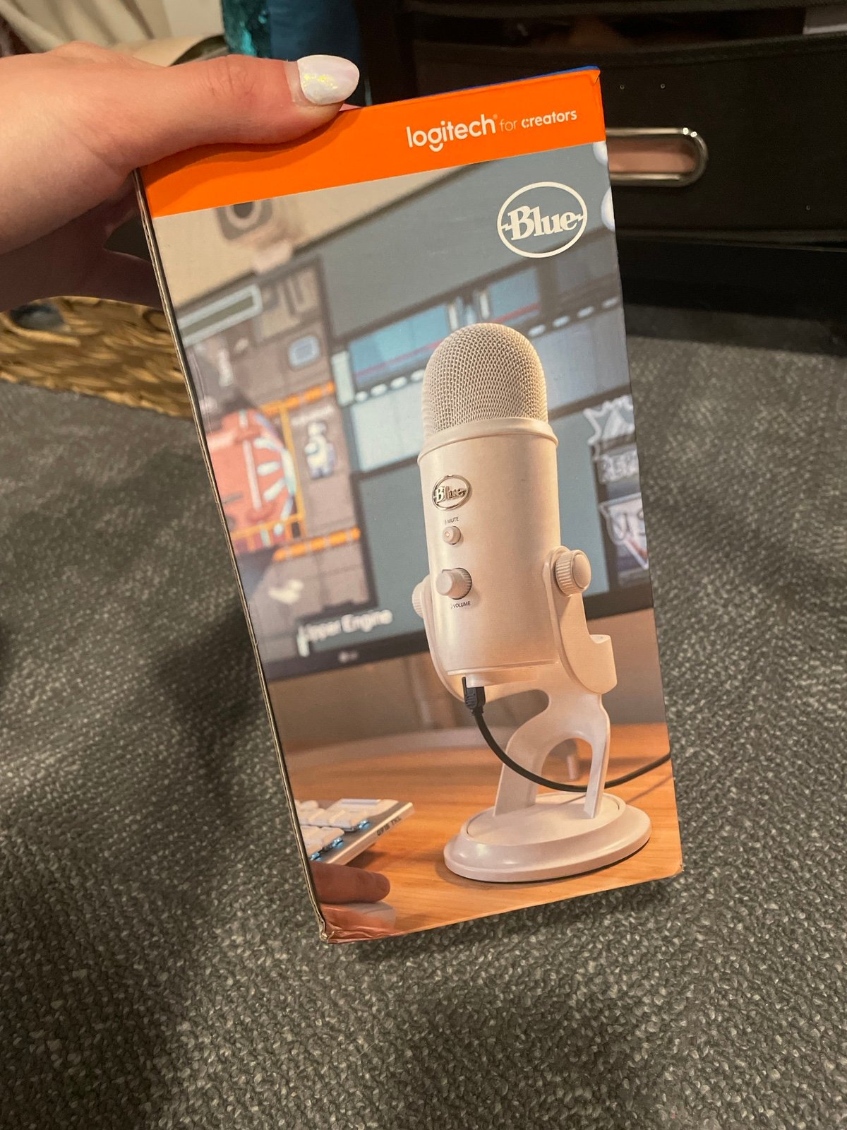 blue Yeti microphone