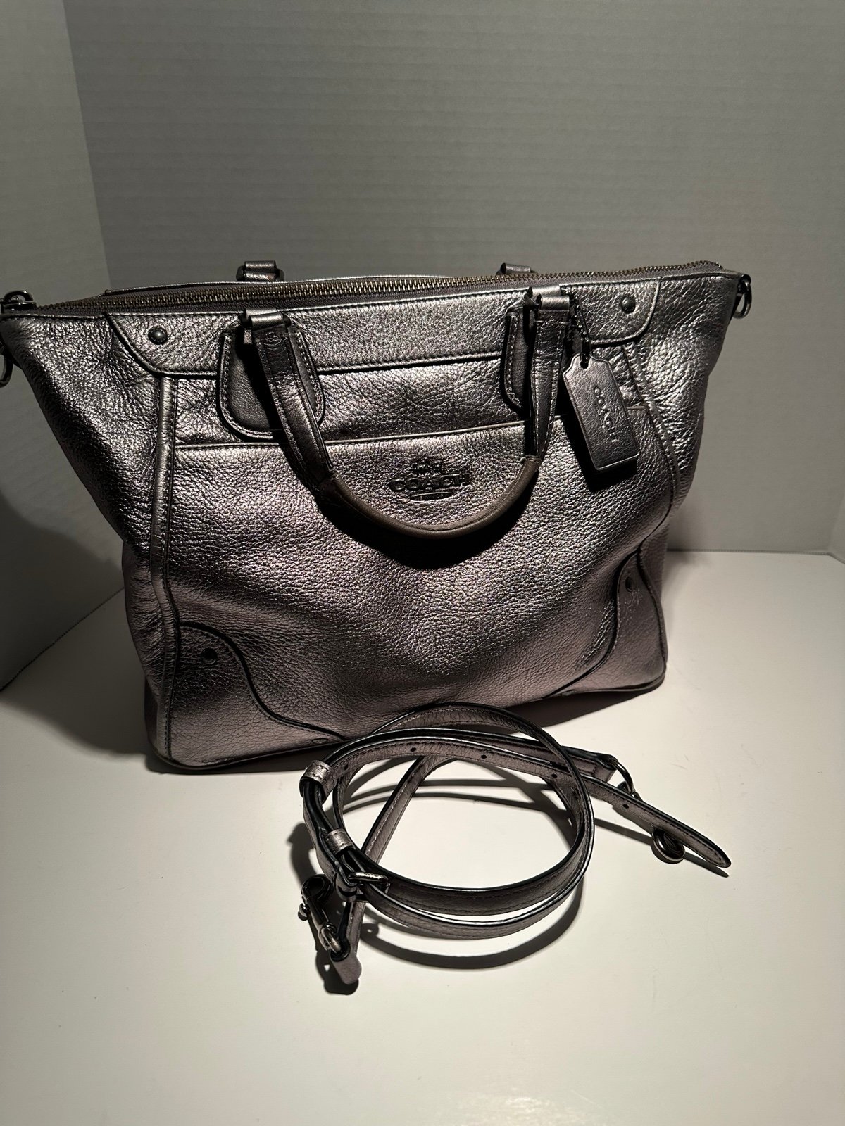 Coach metallic Bag