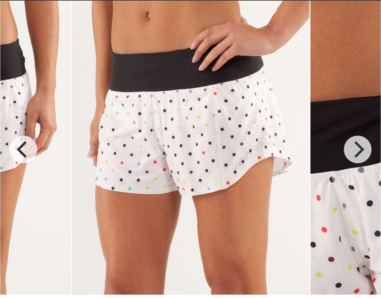 Lululemon seawheeze 2012 shorts (2) NWT