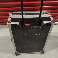 Olympic road case with network and power outlet
