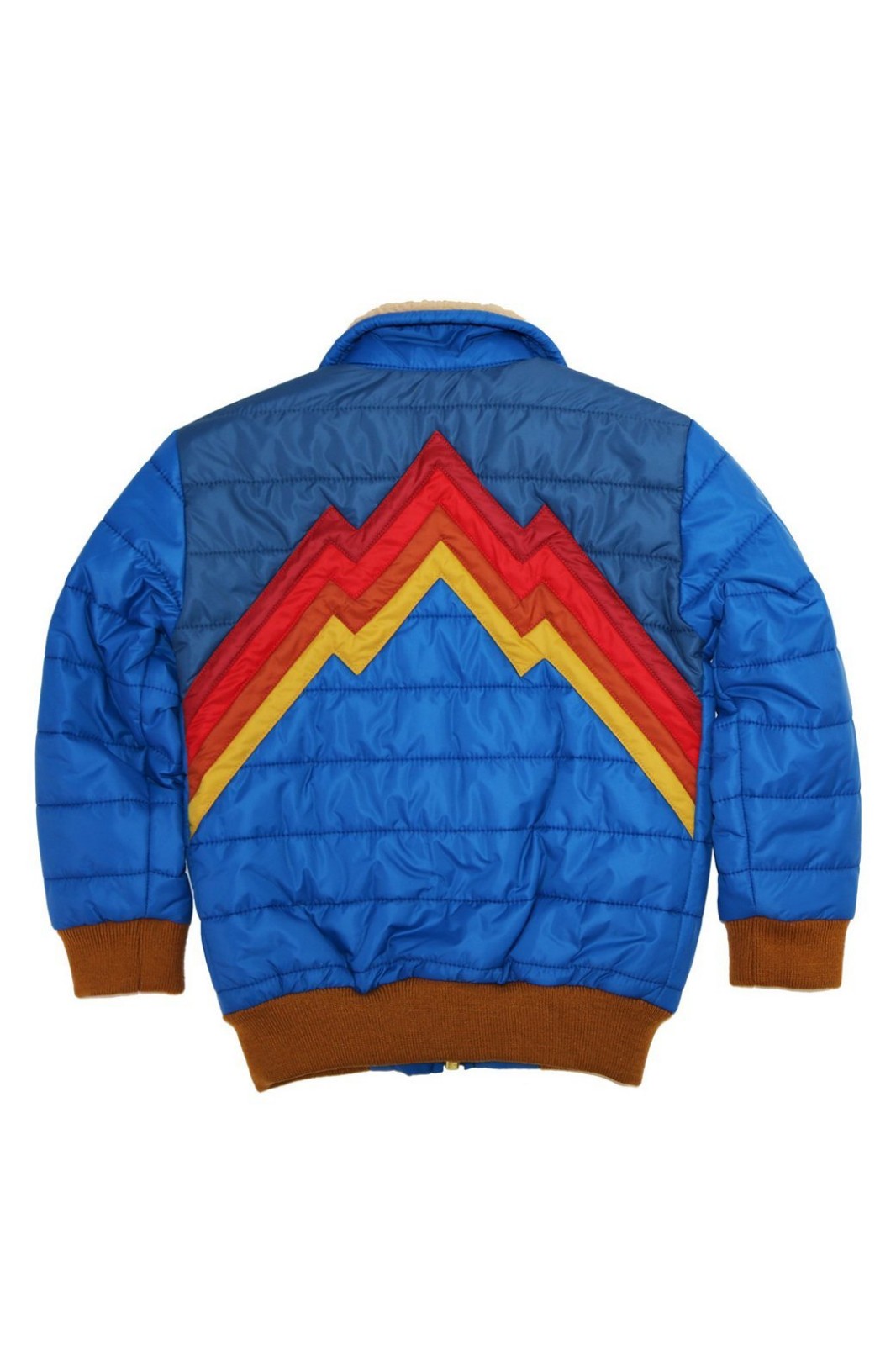AVIATOR NATION All Seasons Mountain Jacket Puffer Blue Size XL