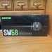 SHURE SM58 legendary vocal microphone used once last Christmas .