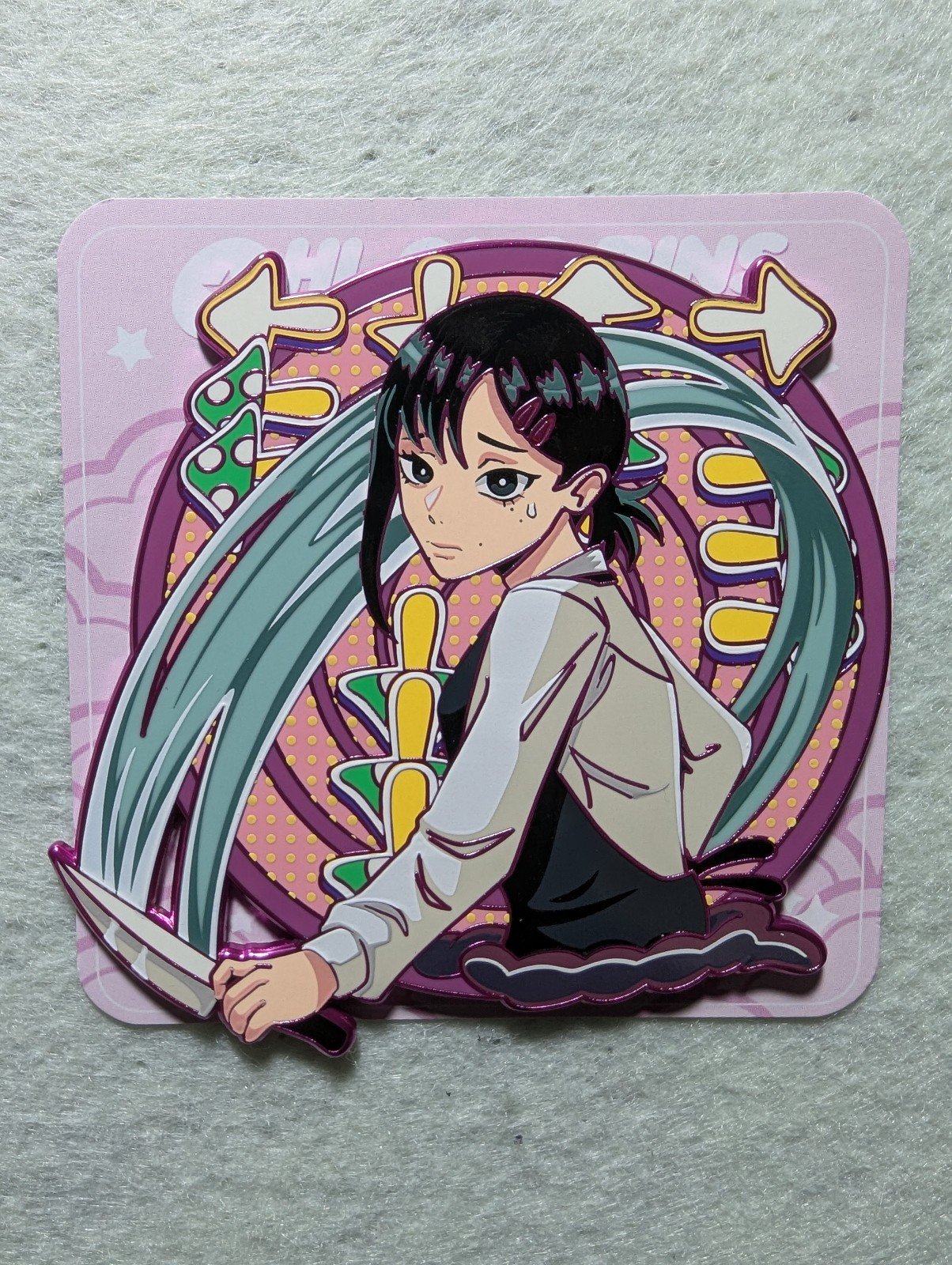 Chainsaw Man CSM Kobeni Hard Enamel Pin