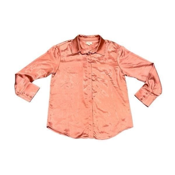 Camila Coelho silky rose top size medium