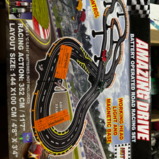 Battery powered electric cars set