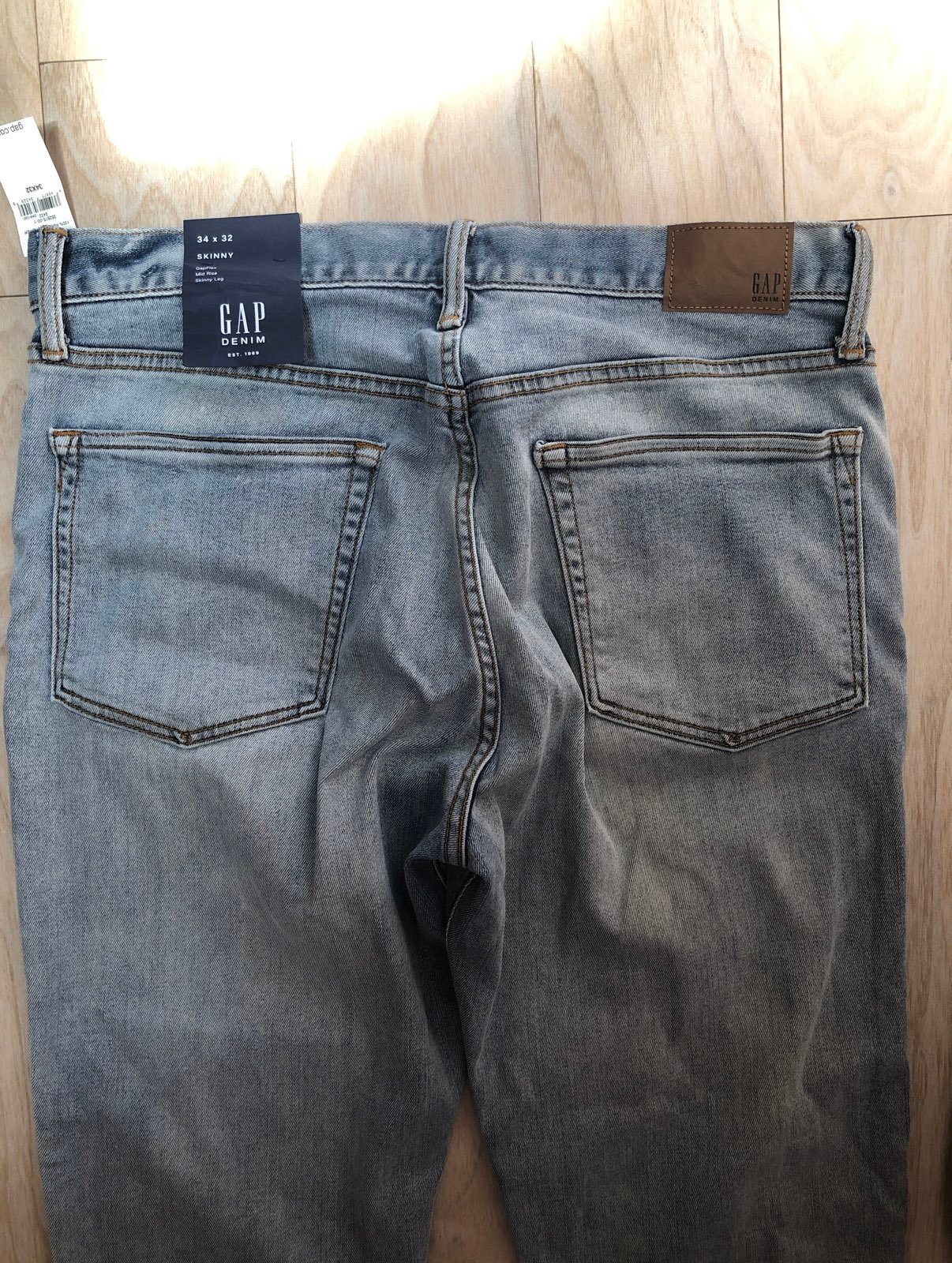 Gap denim boot cut jeans for men 34/32