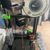 3D printer creakily with 3rolls of filament