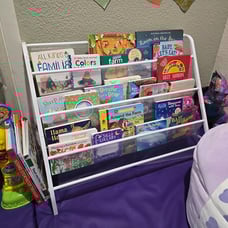 Rack Storage 4 Tier Kids Bookshelf Kids Room Deep Size