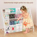 Rack Storage 4 Tier Kids Bookshelf Kids Room Deep Size