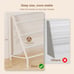 Rack Storage 4 Tier Kids Bookshelf Kids Room Deep Size