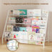 Rack Storage 4 Tier Kids Bookshelf Kids Room Deep Size