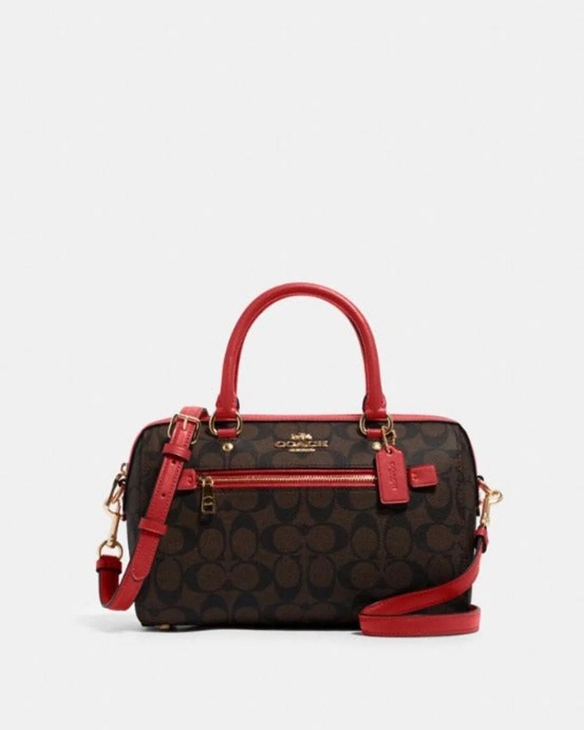 2024 Coach Rowan Satchel In Signature Canvas
