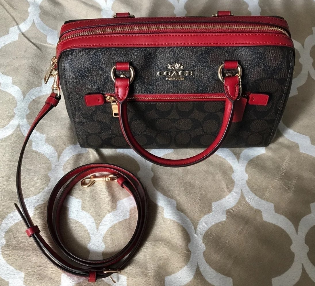 2024 Coach Rowan Satchel In Signature Canvas