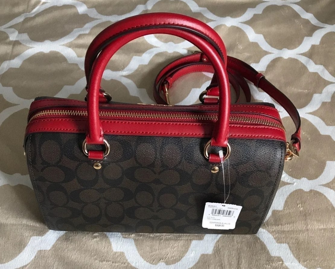 2024 Coach Rowan Satchel In Signature Canvas
