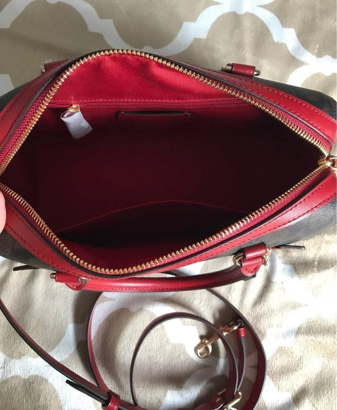 2024 Coach Rowan Satchel In Signature Canvas