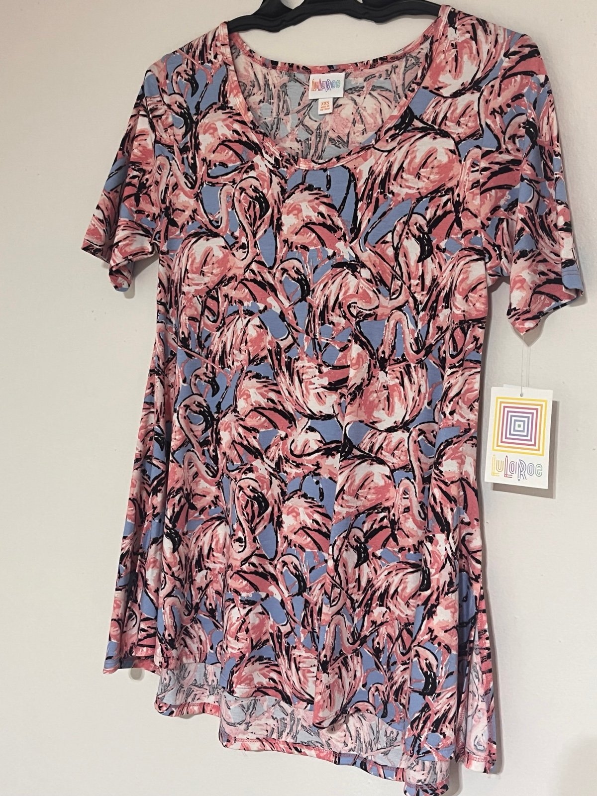 LuLaRoe Flamingo T Shirts Mercari