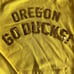 Victoria's Secret PINK Yellow/Gold University of Oregon Sequin Hoodie- S