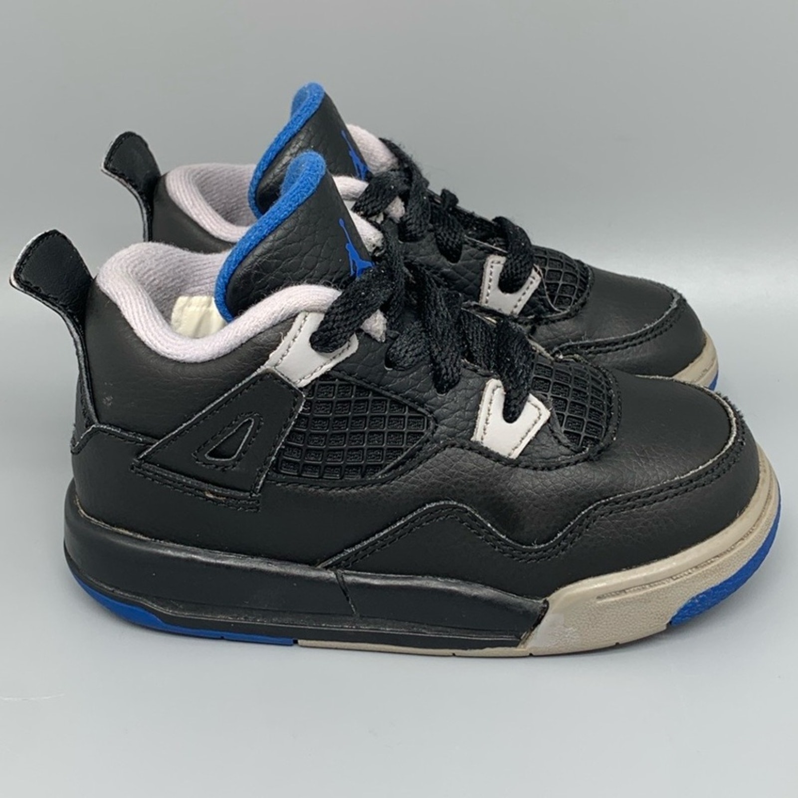 Nike Air Jordan 4 Retro Alternate Motorsport Shoes 308500-006 Toddler Sz 8C