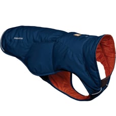 NEW Ruffwear, Quinzee Insulated, Water-Resistant Dog Jacket, Blue Moon, Large