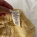 Free People Women's Floral Embroidered Tassel V-Neck Midi Dress Yellow Size L