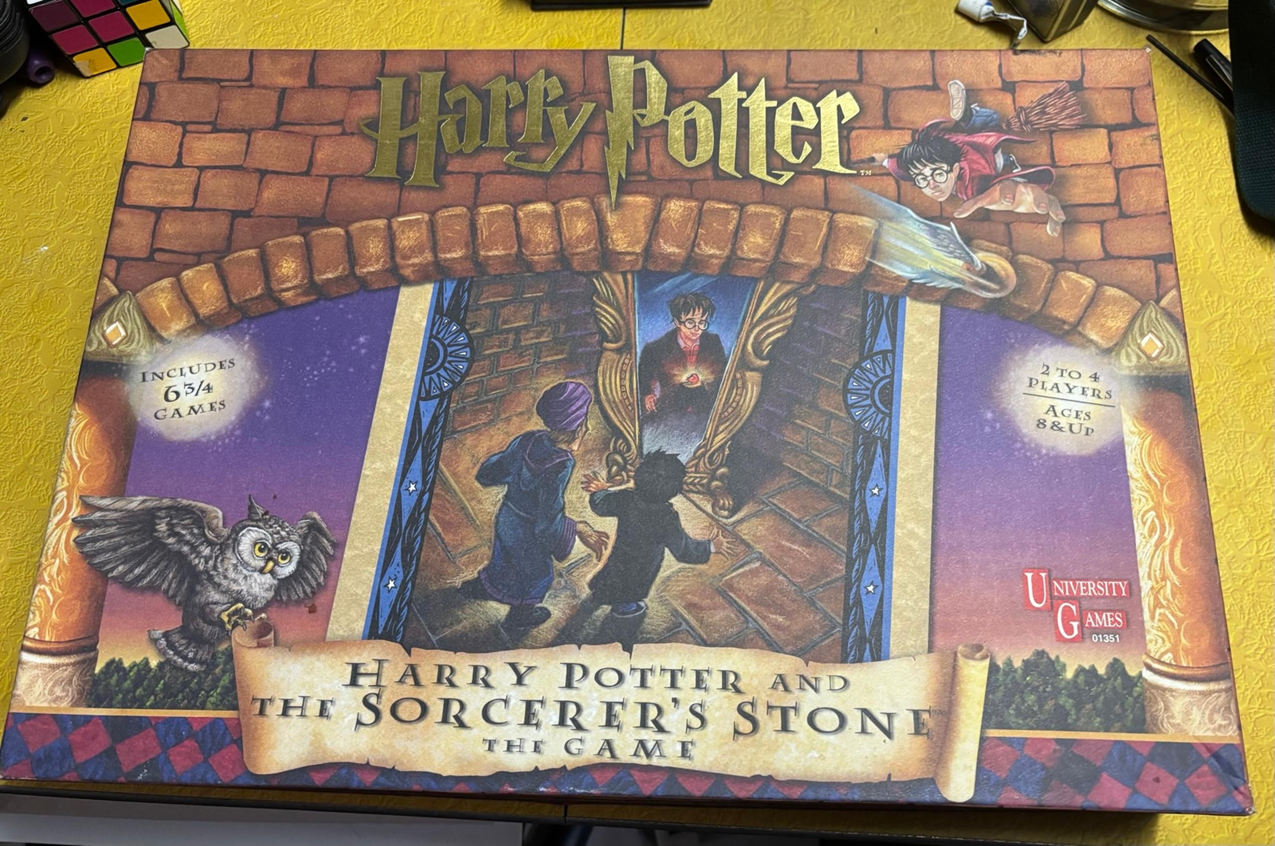 Harry Potter Sorcerer Stone Original 2000 Film Release Board Game