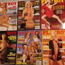 Playboy Magazines lot