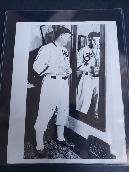 1933 Al Simmons Press Photo Chicago White Sox HOFer