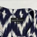 POMANDER PLACE V-Neck Ikat Kenzo Tiered Flowy Dress Medium Coastal Preppy
