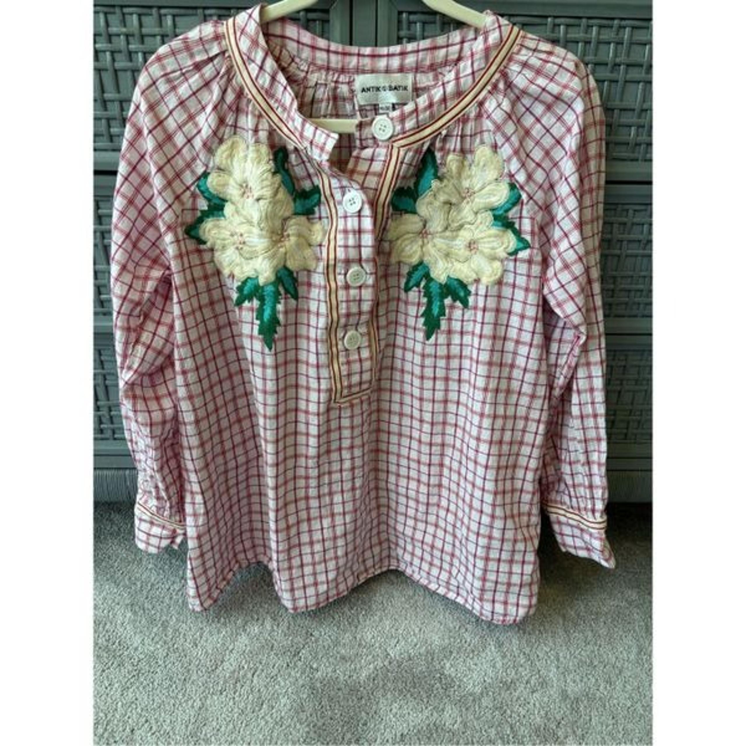 Antik Batik Polly embroidered blouse , Med $288