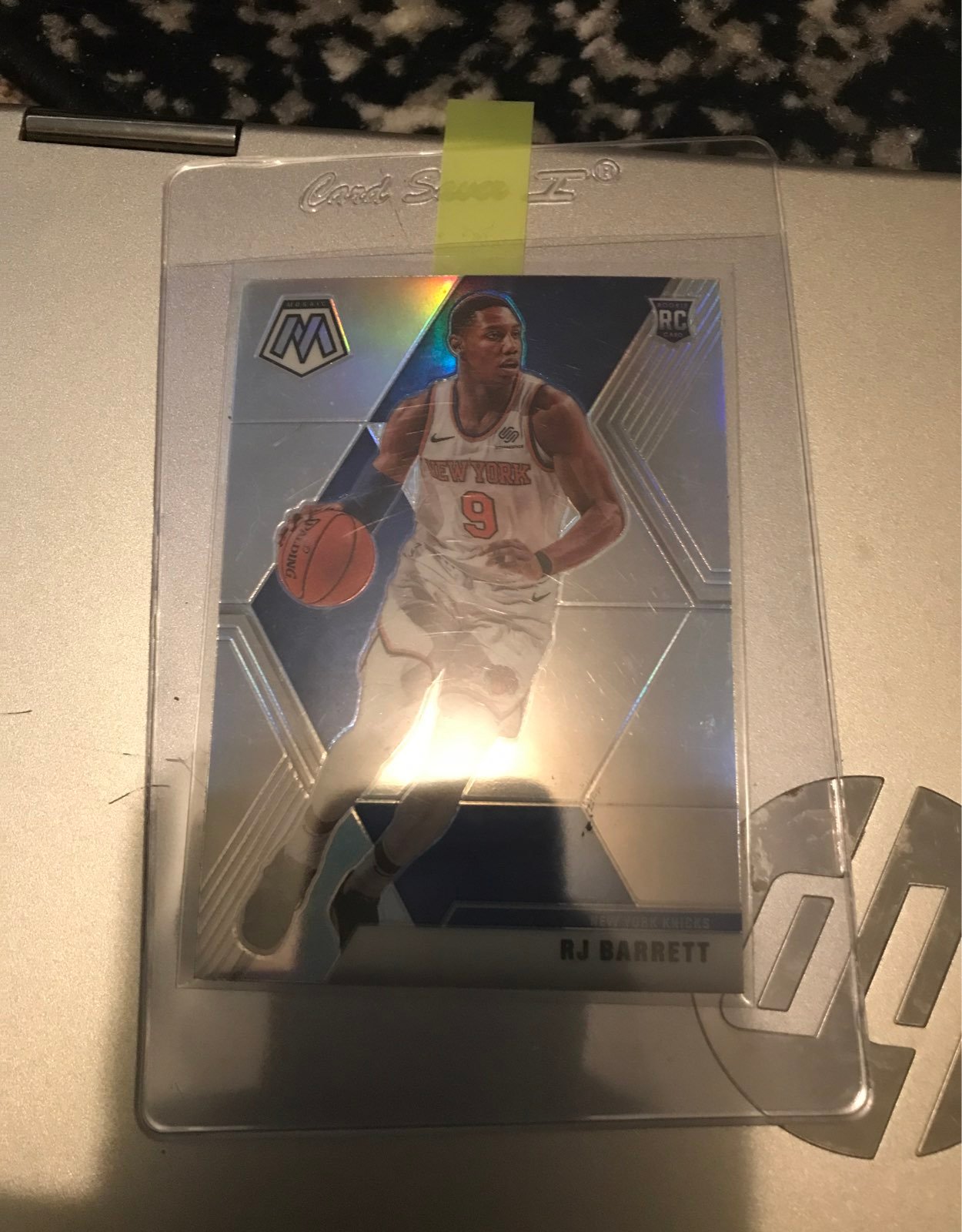 RJ Barrett Silver Mosaic Rookie Card