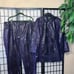 Selene Sport Jacket & Pants Set sz 24 Women Lightweight Purple Animal Print