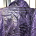 Selene Sport Jacket & Pants Set sz 24 Women Lightweight Purple Animal Print
