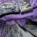 Selene Sport Jacket & Pants Set sz 24 Women Lightweight Purple Animal Print