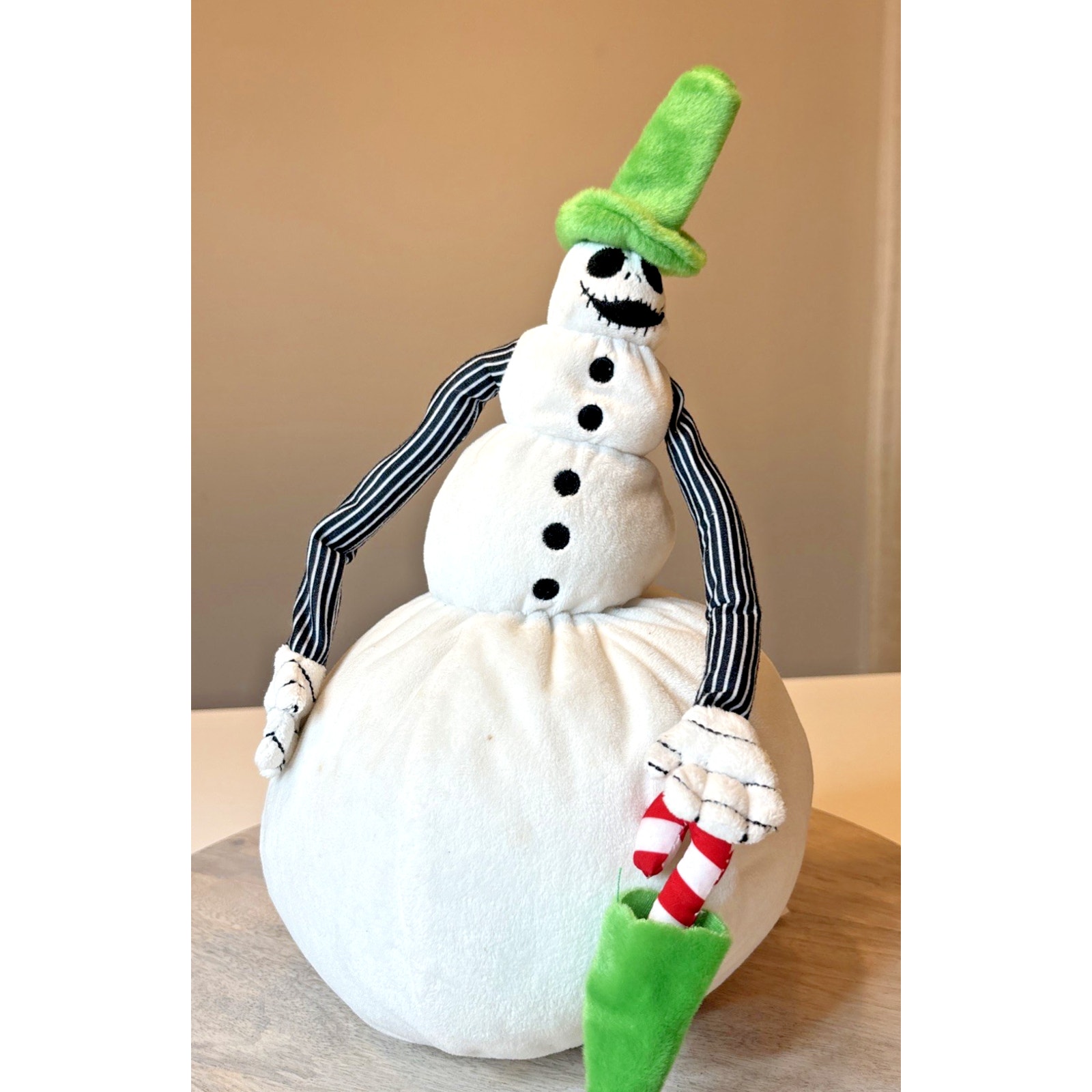 Disney Nightmare Before Christmas Snowman Jack Skellington Animated Character Pl