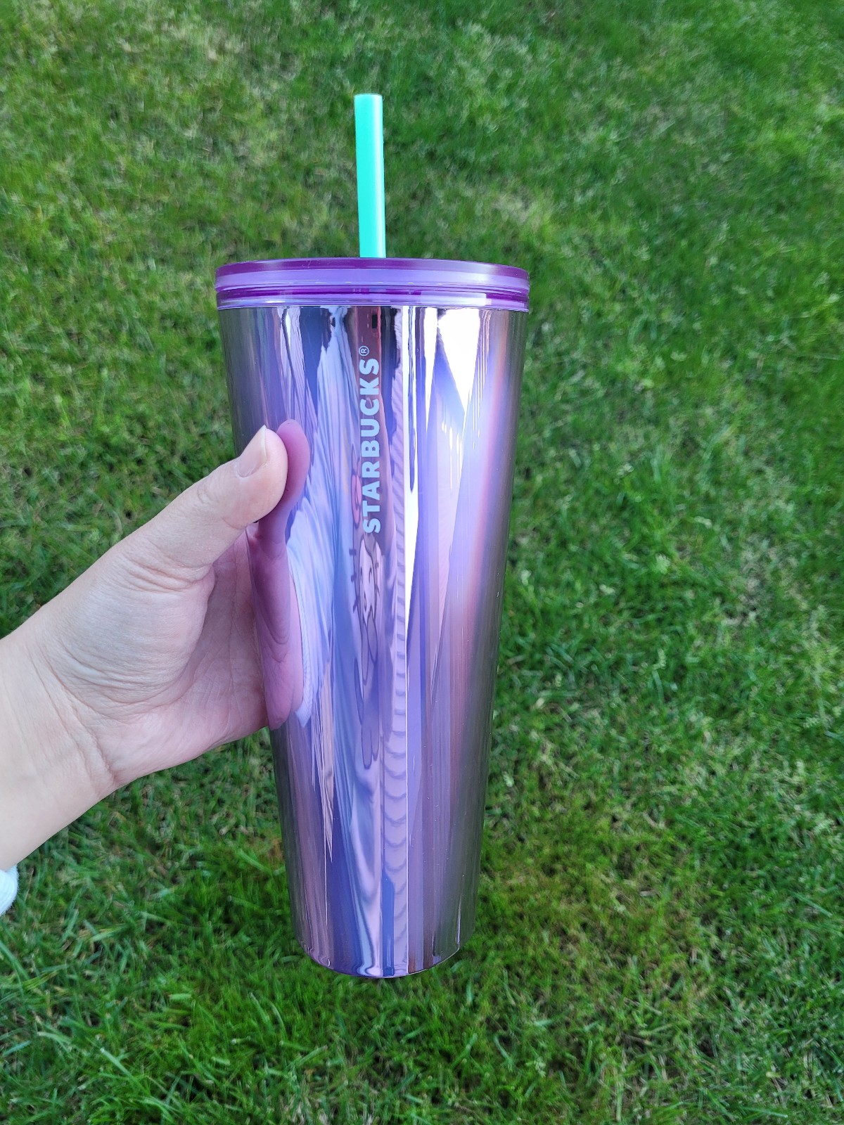 Starbucks Flame Grape Venti 24 oz Acrylic Tumbler