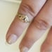 10K Gold Leaves Ring