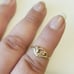 10K Gold Leaves Ring