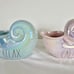 Free Shipping Rae Dunn Iridescent Mermaid Tails & Shells, Lot of 4