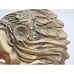 Native American Chief Headdress Belt Buckle Bronze Brass Detailed Work of Art