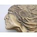 Native American Chief Headdress Belt Buckle Bronze Brass Detailed Work of Art
