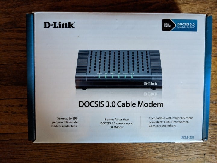 DOCSIS 3.0 Cable Modem By D-Link