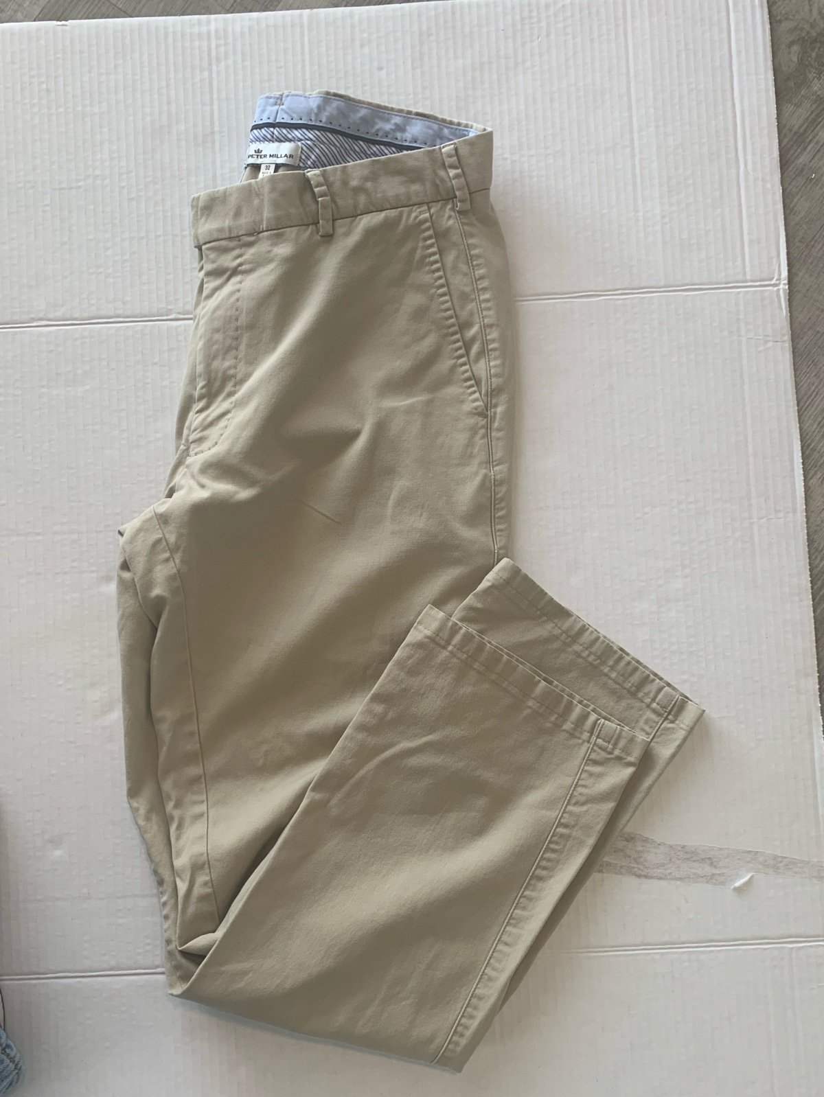 Peter Millar men’s khaki chino pants size 32x28