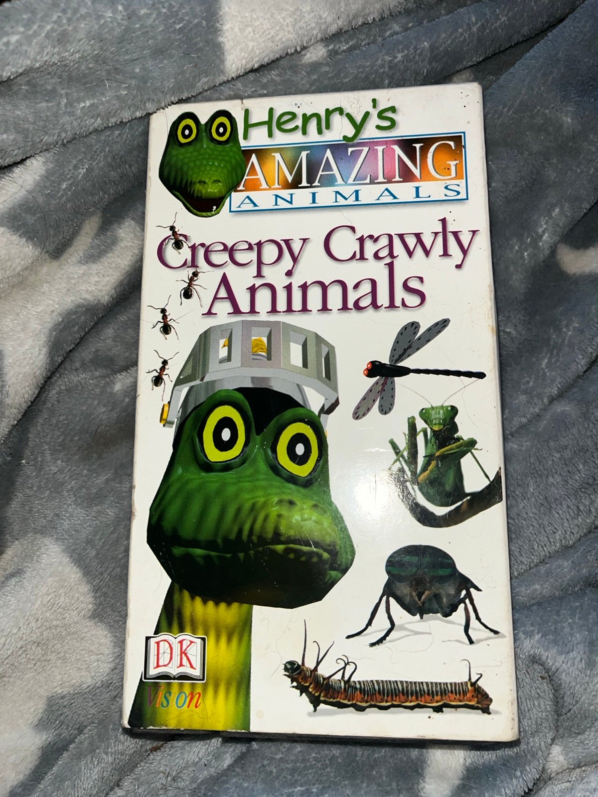 Amazing Animals Henry’s Creepy Crawly Animals VHS